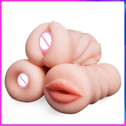 Jouets sexuels réalistes en silicone pour hommes, vagin Él, gorge profonde 4D, mastjaune masculin, bouche anale, sexe Chev7.0, InDispensToys