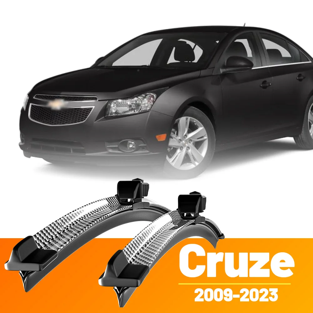 2 stücke Frontscheibe Scheibenwischerblätter Carbon Faser Scheibenwischer Für Chevrolet Cruze 2009-2023 2010 2014 2015 2016 2017 2018