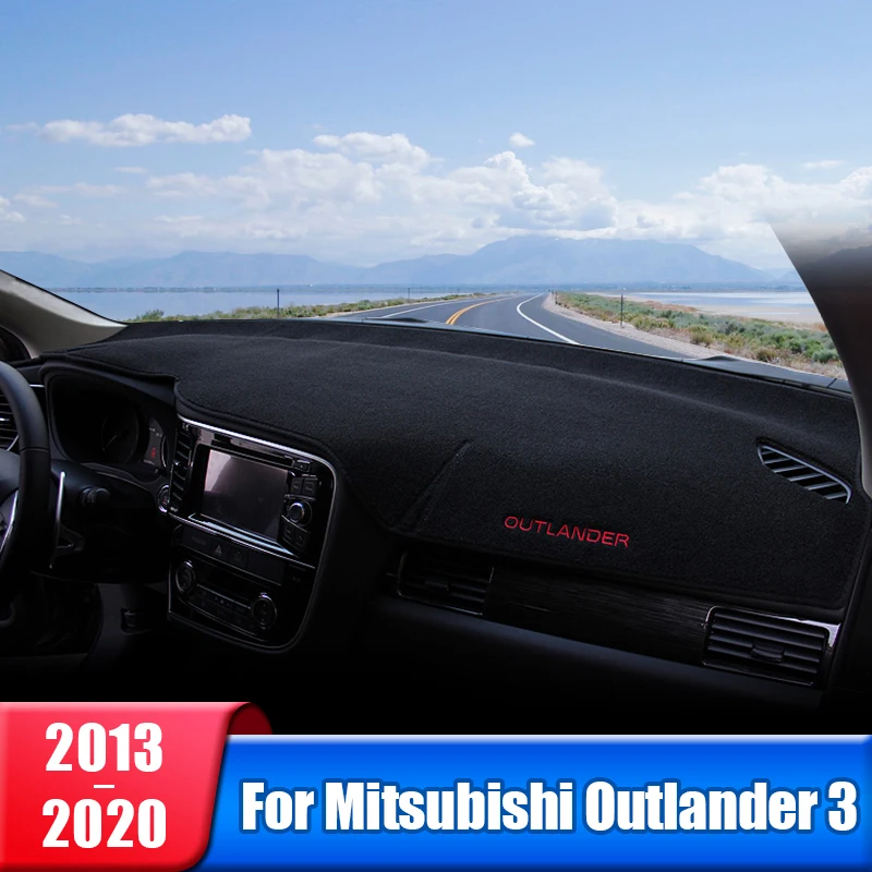 

Car Dashboard Cover For Mitsubishi Outlander 3 III 2013 2014 2015 2016 2017 2018 2019 2020 Instrument Desk Sun Shade Accessories