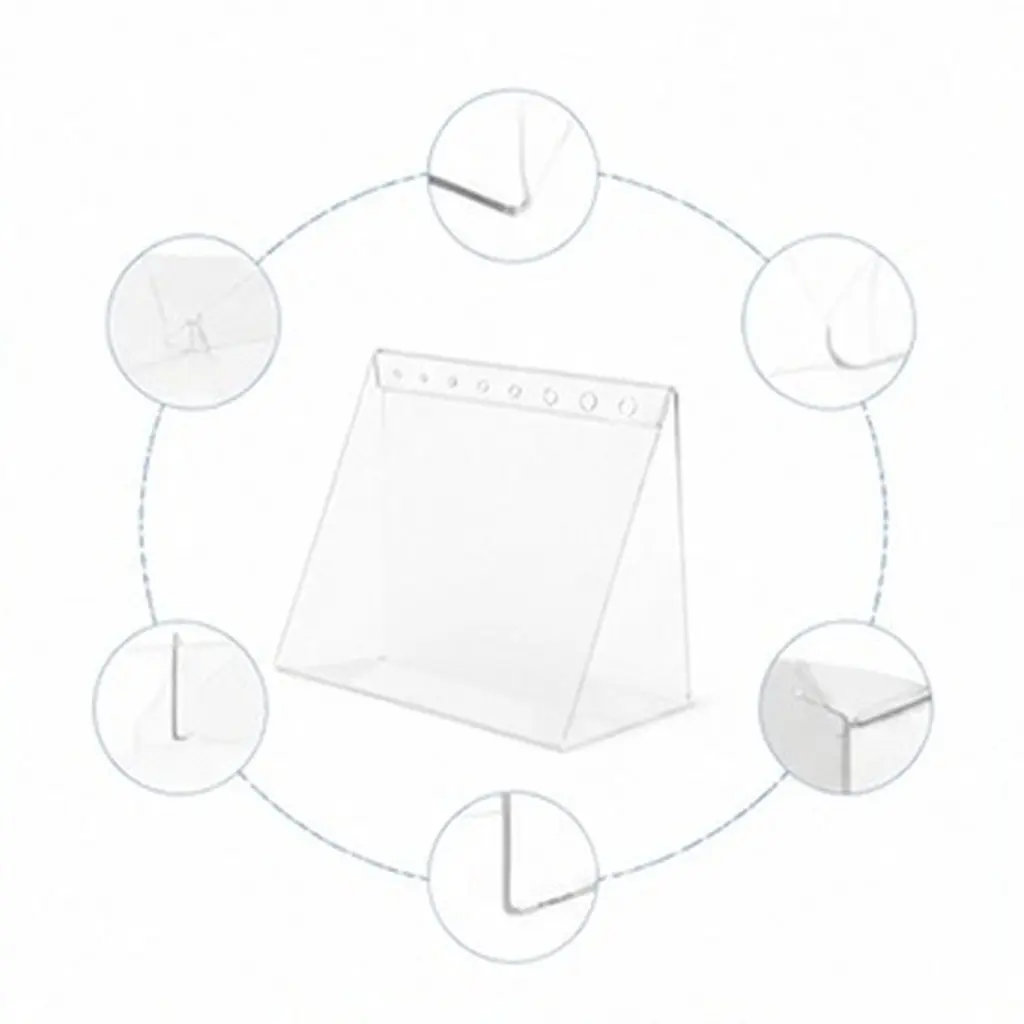Acrylic Painting Board Inclined Drawing Board for Waterproof Clear Art Surface Ergonomic Design Multi Function