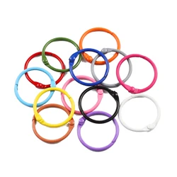5~20Pcs 25/30mm Colourful Ring Lobster Clip Spring Clip Keychain Toy Tag Connector For Jewellery Bracelet Making Accessories DIY