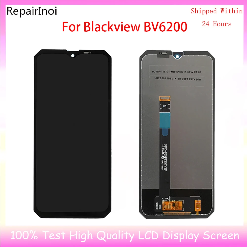 

100% Tested LCD Display For Blackview BV6200 LCD Touch Screen Digitizer Assembly Replacement Part