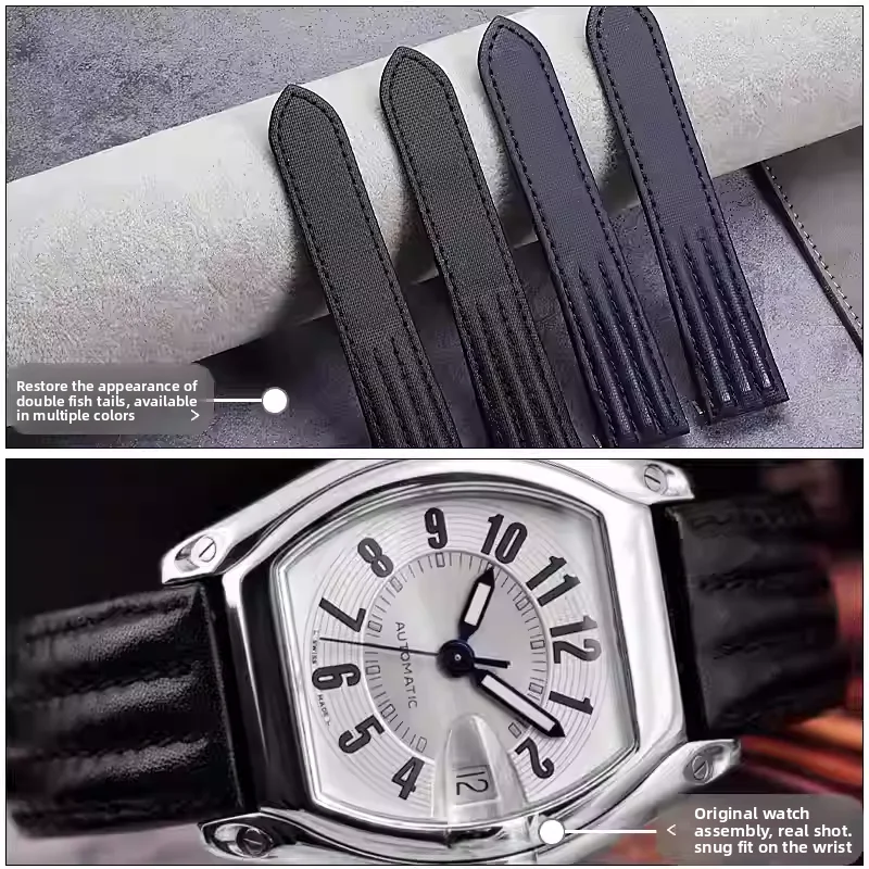 Correa de reloj de cuero genui - Leather Strap Quick Release reseña y precio