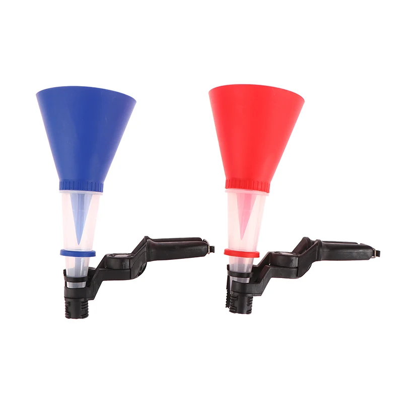 Universal Engine Oil Filling Funnel Set Plastic Adjustable Gasoline Adapters Change Equipment Car Refueling Accessories Tool Kit