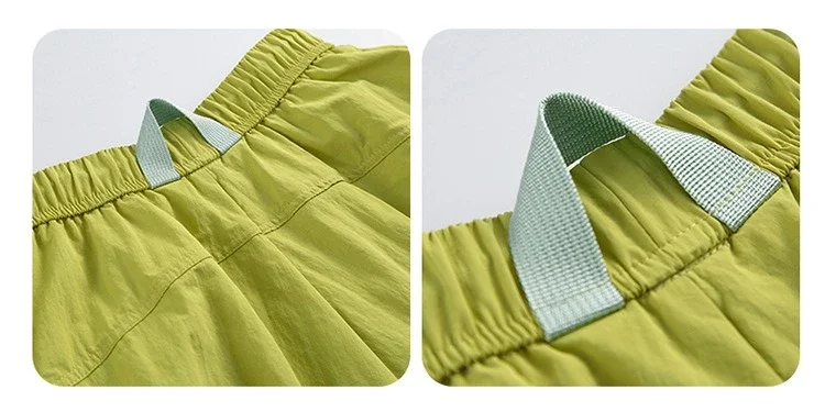 Multifunktionale Tech-Hose für Damen mit wandelbarem Saum, Tragegriff hinten, leicht, wasserabweisend, für Stadt und Outdoor, elastischer Bund. – Detail 6