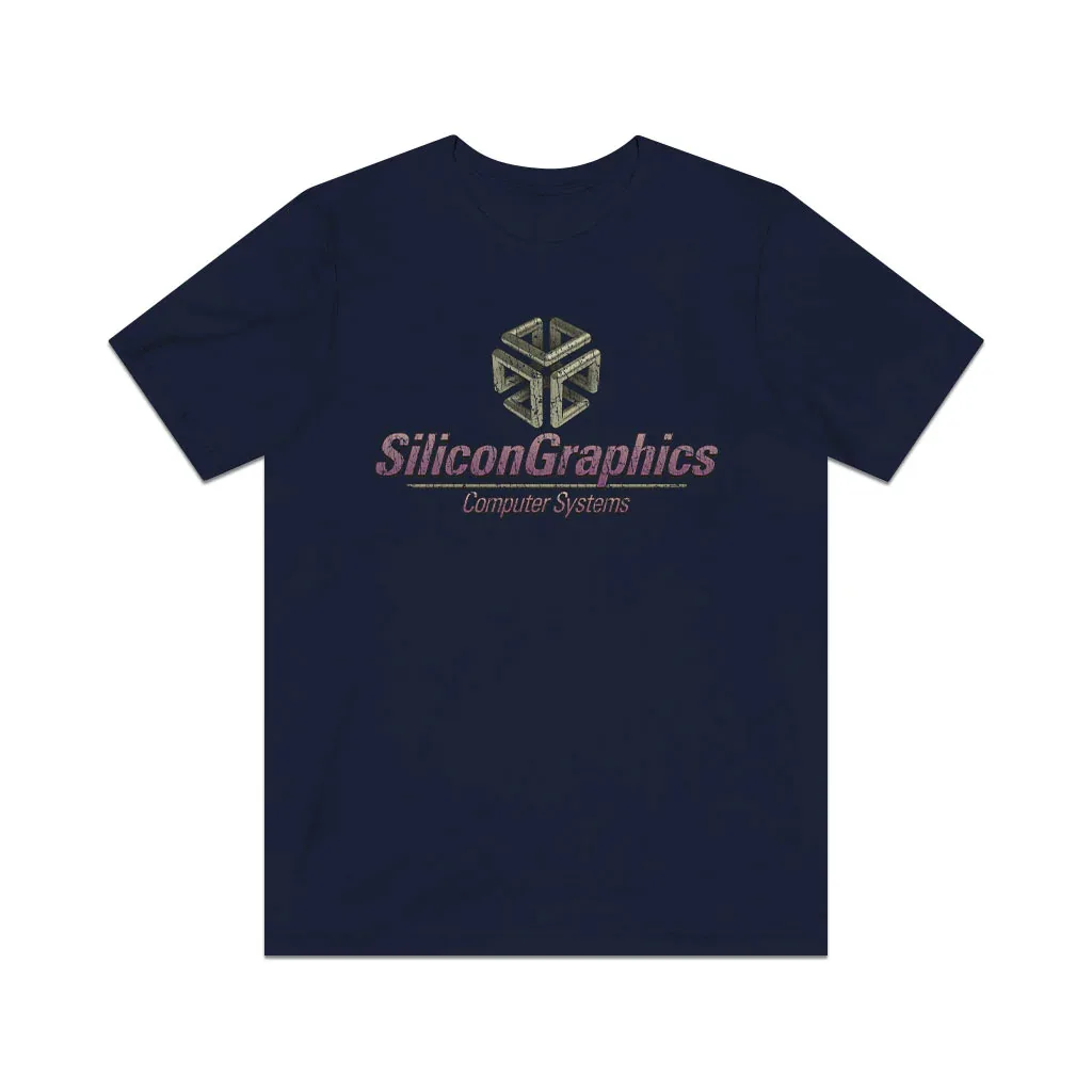 Silicon Graphics Computer Systems 1981 Vintage Men's T-Shirt