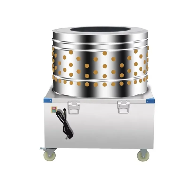 

Largest Size Stainless Steel 80CM 8-9Chicken/Time Commercial Electric Poultry Plucker Chicken Plucker Machine Poultry Feather
