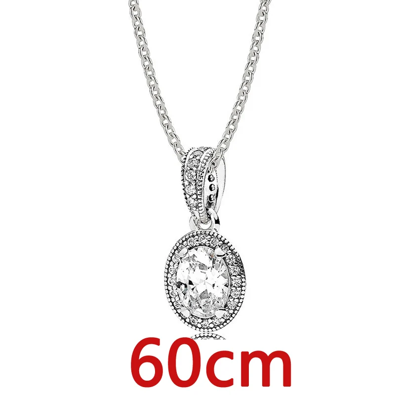925 Sterling Silver Sparkling Elegance Necklace & Earring Set