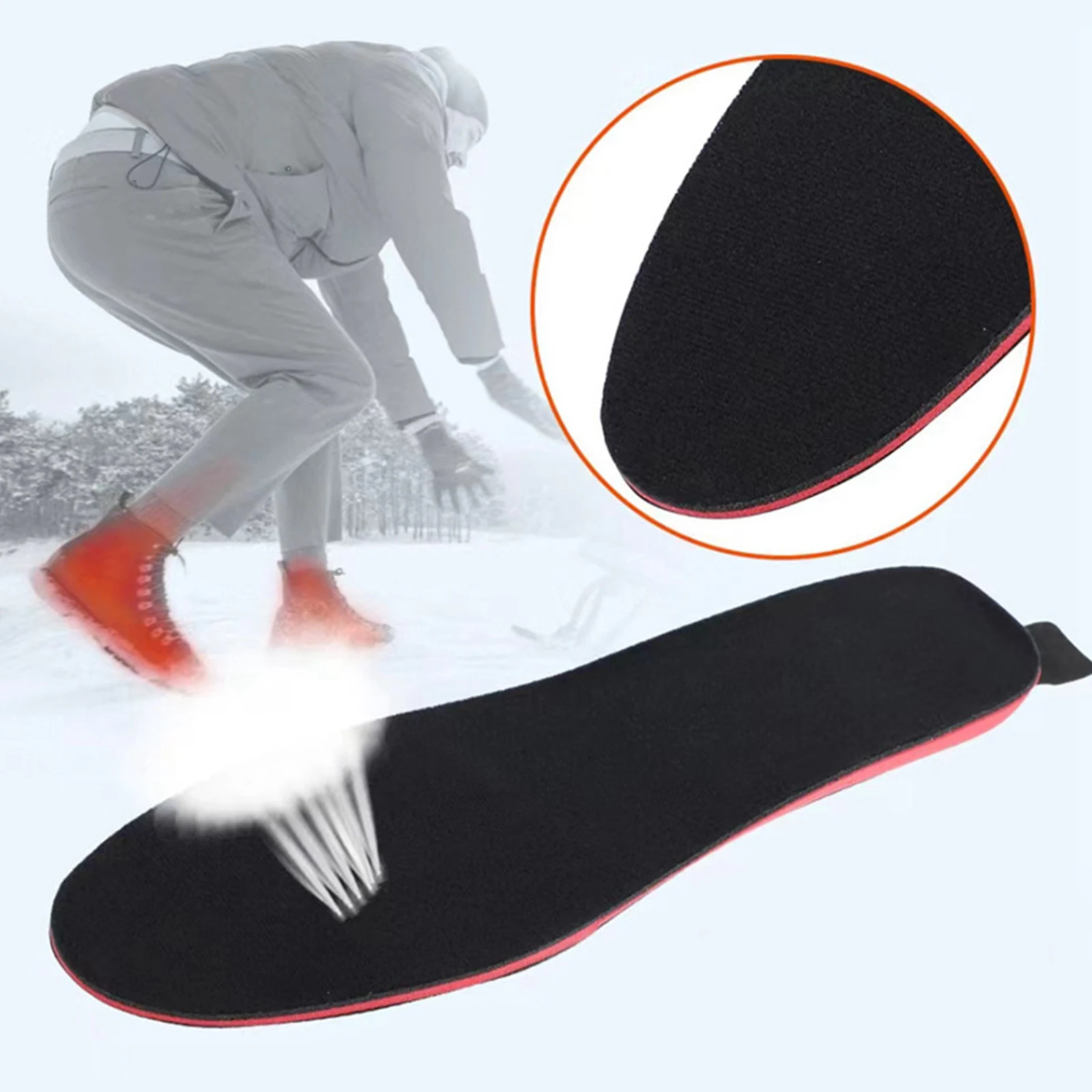 

Электрические стельки с подогревом для ног, 3 режима температуры, перезаряжаемые, для охоты и активного отдыха