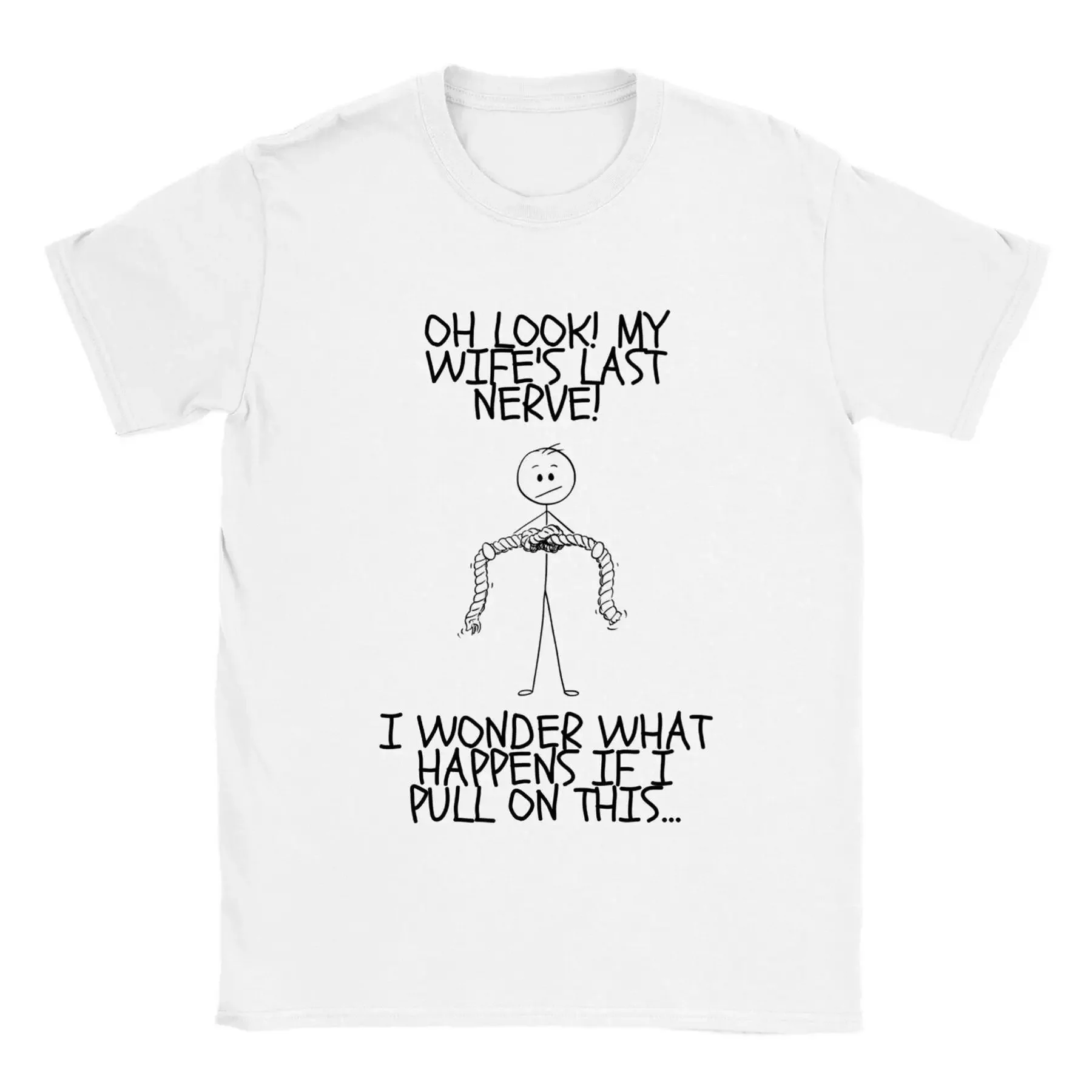 Oh Look My Wife s Last Nerve Classic Unisex Crewneck T shirt