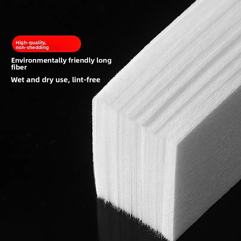 糸くずの出ないネイルコットンパッド 400/550/1000枚入り プロ用ジェルポリッシュリムーバーパッド ネイルアートクリーニングツール ネイルケア用