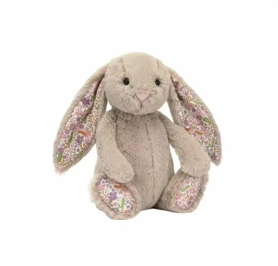 Nieuwe lente limited edition pluche knuffel Barcelona Beer Narcissus Bloem Rustgevende Geurige Bonnie Zhizhen Serie Bonnie Konijn - afbeelding 1