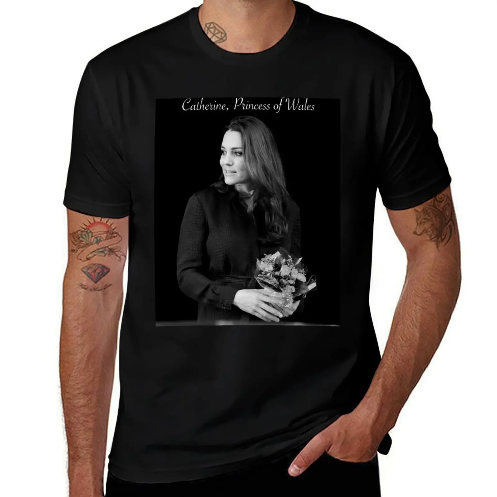 HRH Duchess of Cambridge now Catherine, Princess of Wales Islington 2015 T-Shirt Casual Everyday Short Sleeve T-Shirt
