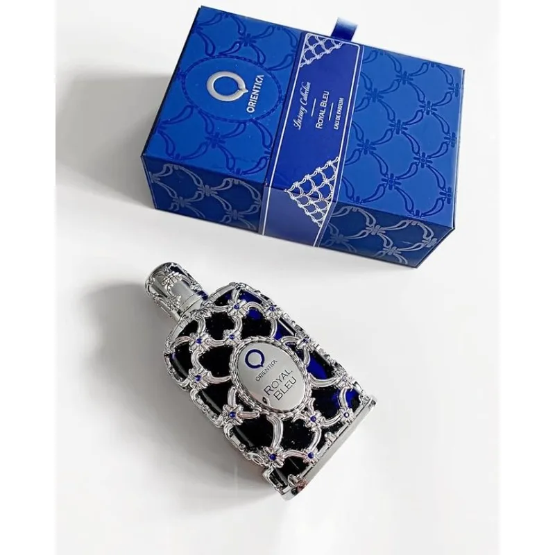 Роскошная коллекция Orientica Royal Bleu Extrit DE Parfum с банкетками бергамота Элегантный и энигматический аромат 2,7 Onzas