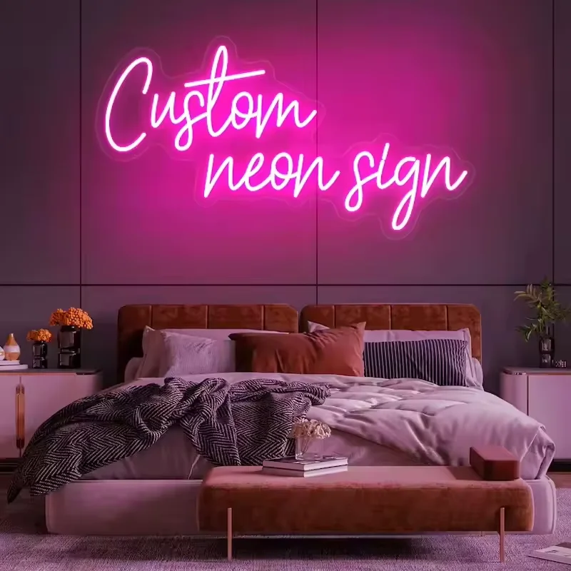 

STLF Dropshipping Personalized Neon Led Neon Sign Logo Custom Led Light Letter Acrylic for Business