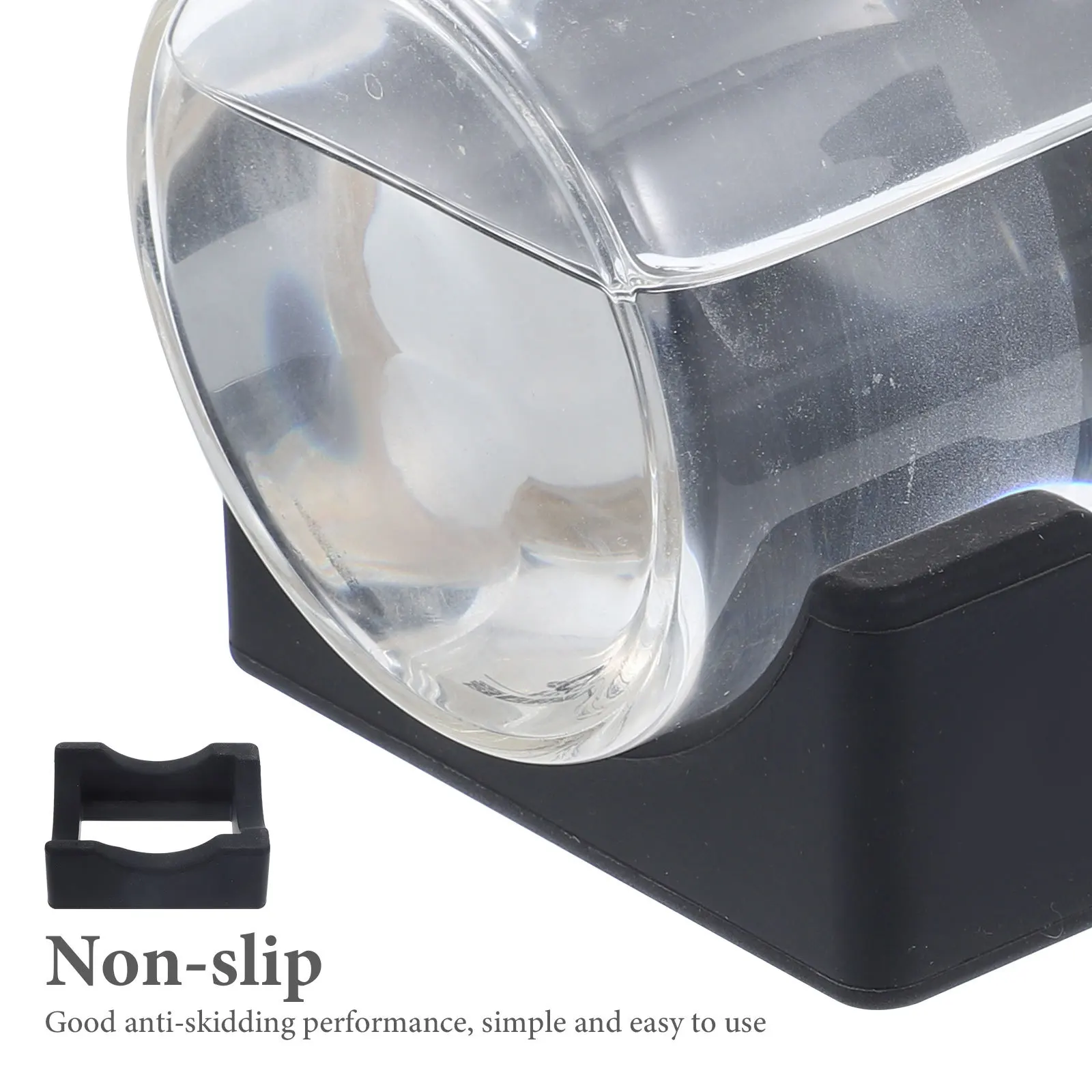

High Quality Silicone Cup Cradle for Tumblers and Bottles Tumbler Stand with Smooth Texture Non-Slip Base and Built-in Slot