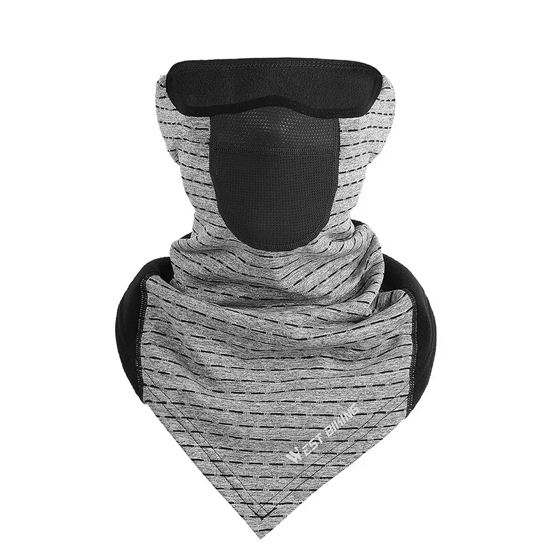 AliExpress West Biking WEST BIKING Winter Windproof Ski Warm Mask Fleece Running Fishing Hiking Scarf Motorcycle Neck Warmer Thermal Sport Cycling Gear