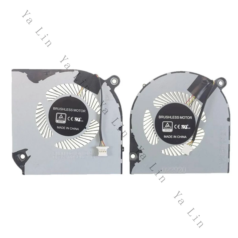 XX+Ventilador de refrigeración de CPU + GPU de repuesto para portátil Acer Nitro 5 (AN515-43/AN515-54/AN517-51) / Nitro 7 (AN715-51)