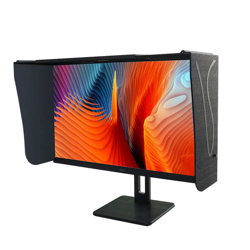 

Desktop computer screen monitor, hood printing and editing design width 41-66 cm sunshade shading