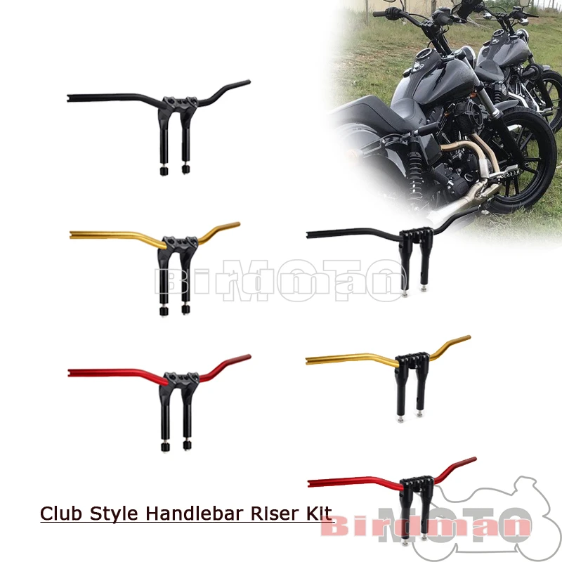 Club/Thug Style 28mm Fatbar Forbidden Handlebar Riser Kit 6