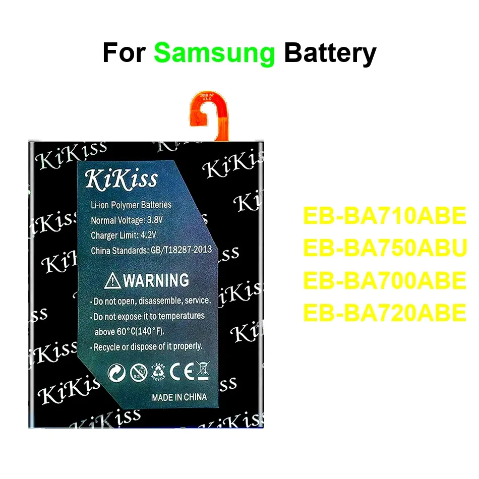 

EB-BA750ABU EB-BA700ABE EB-BA710ABE Mobile Phone Battery 3700-4800Mah For Samsung Galaxy A7 2016 2018 2015 Pro 2017