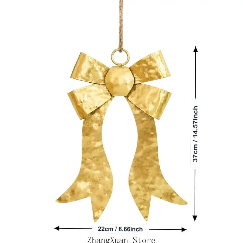 Montagefreie Weihnachts-Schleifenverzierung für den Weihnachtsbaum Innenbereich, 3 x – Detail 6