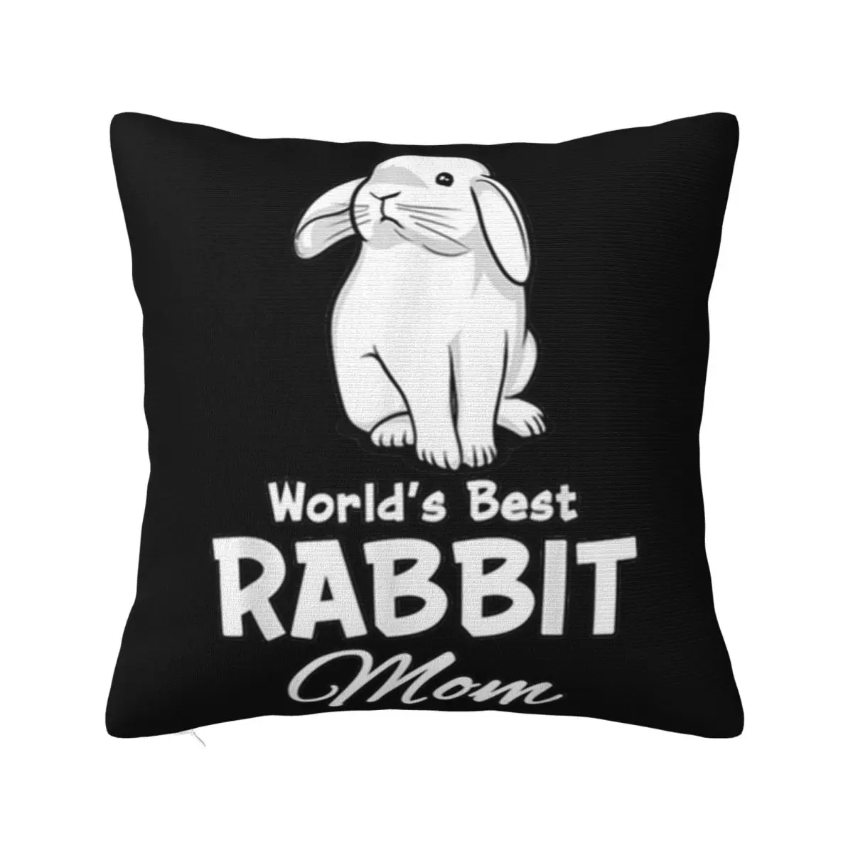 

Original Rabbit Mom Cute Bunny Gift For Mother Women Discount Women Designing Designs Funny Pillow Case