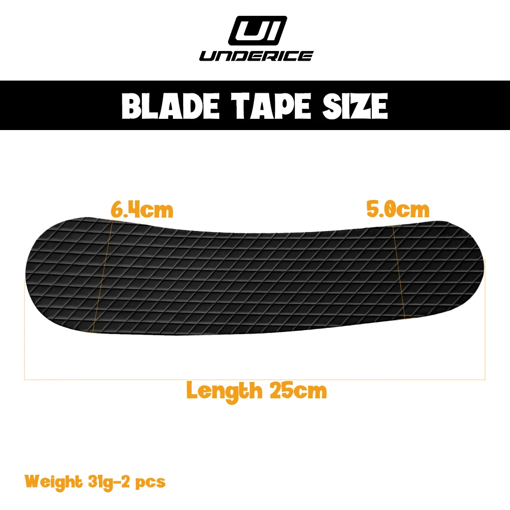 Eishockeyschläger-Klingenband, rutschfest, 2er-Pack, für besseren Halt und verbesserte Leistung, aus Silikonmaterial, wasserdicht, Eishockey-Zubehör. – Detail 5
