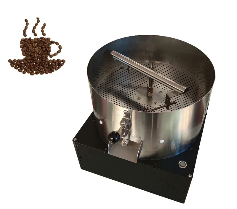 Www لآلة تبريد حبوب البن الكهربائية التجارية مبرد حبوب البن من الفولاذ المقاوم للصدأ 2 كجم آلة تبريد حبوب البن