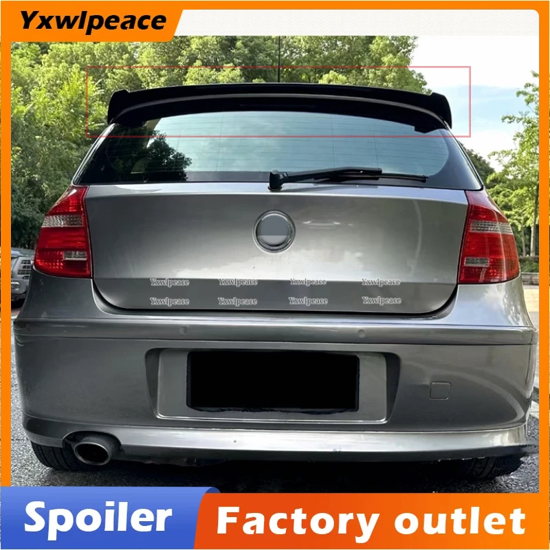 

ABS Glossy Black Rear Trunk Lip Spoiler For BMW 1 Series E87 Hatchback 116i 116d 118i 118d 120i 120d 123d 130i 2004-2011