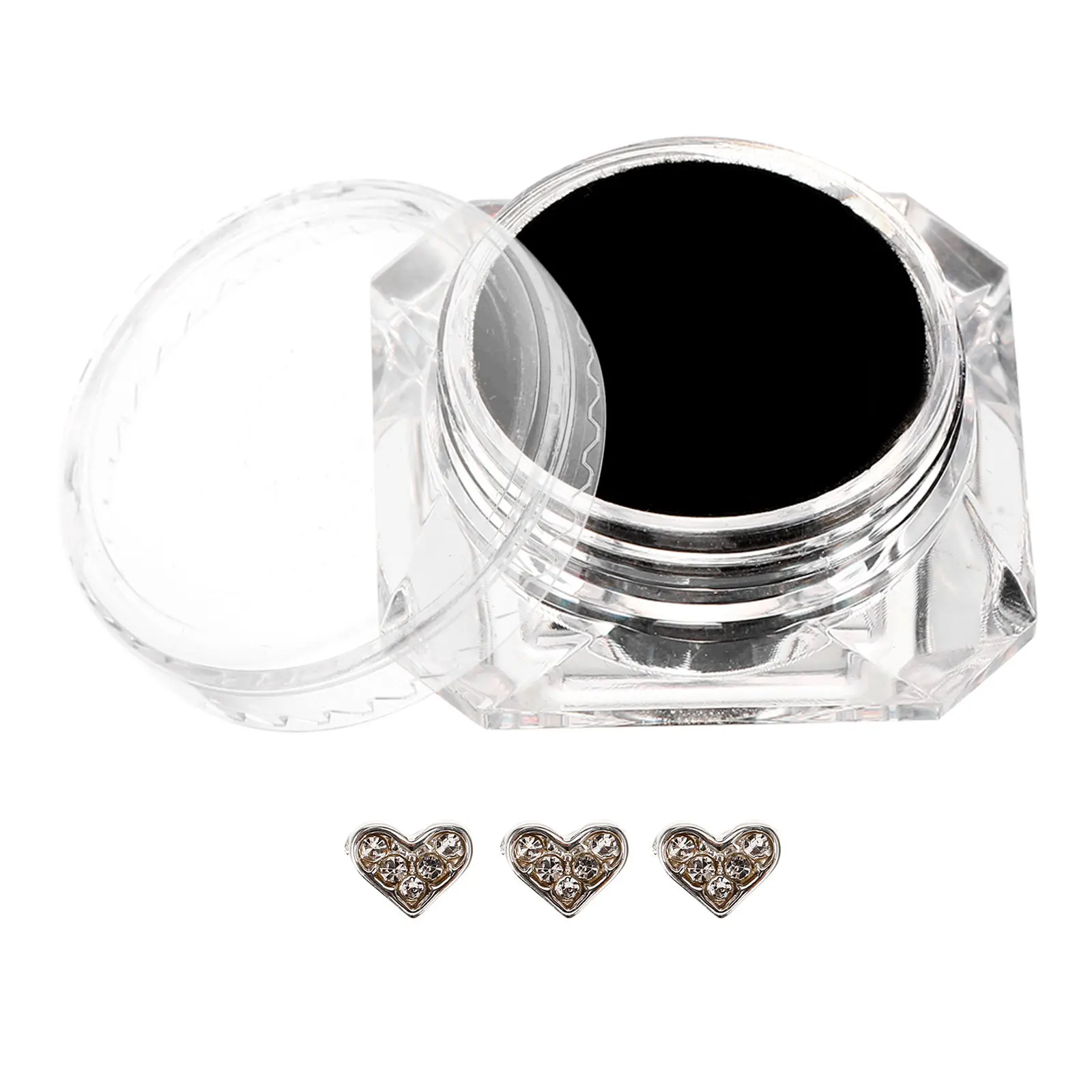 

1 Box Heart Pearl Tooth Rhinestones DIY Smile Decor Kit for Women Men Shiny Dental Accessories Fashion Teeth Jewelry Sparkle