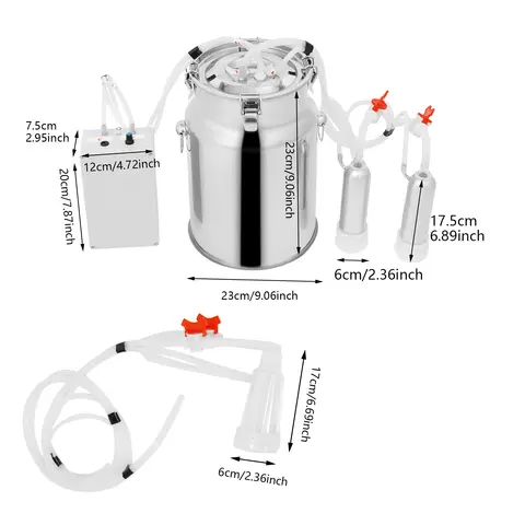 8 best sales mjölkningsmaskin för ko - №7