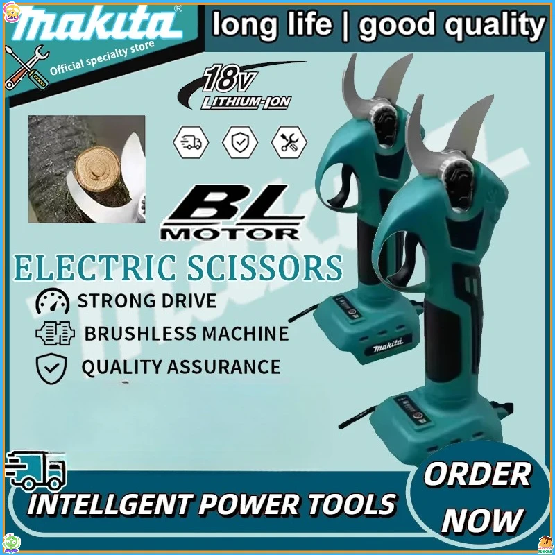

Makita Professional Cordless Electrician Scissors Pruning Shears Cutter Wireless Drills Tools Garden Pruner Tool