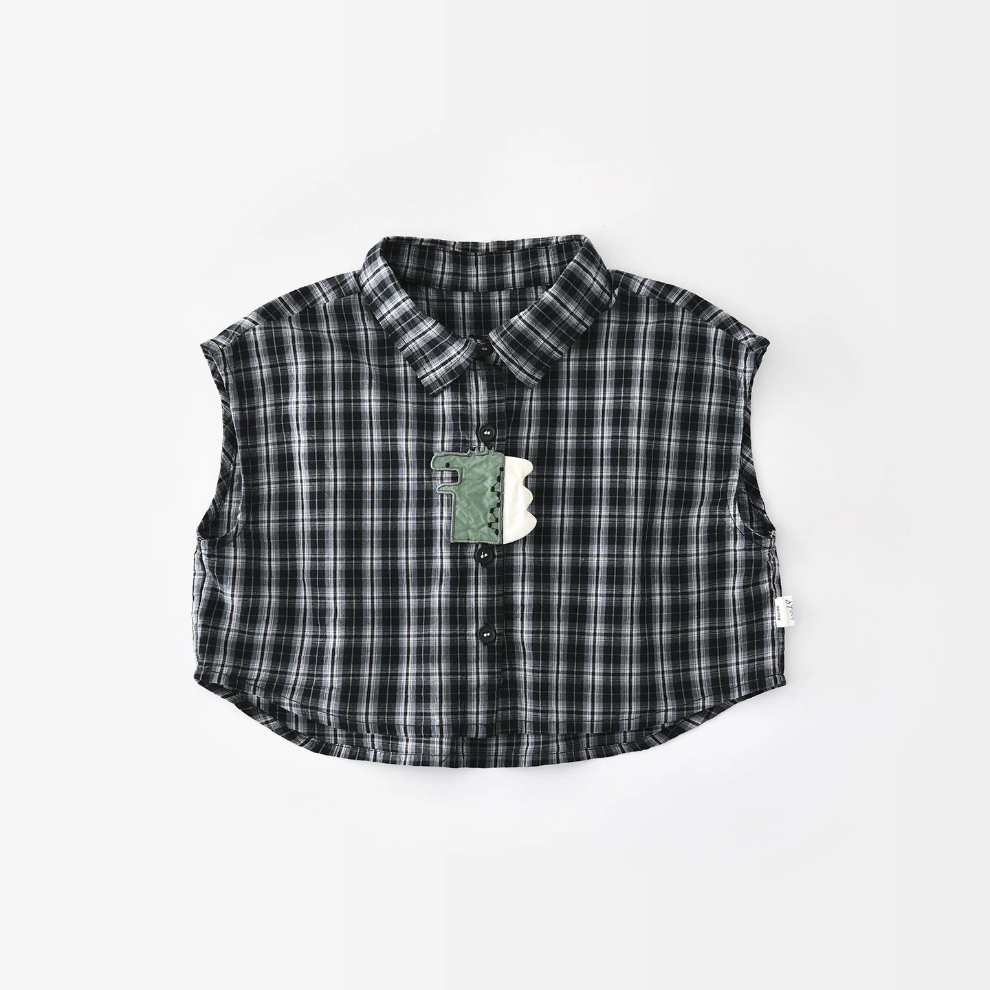 MILANCEL New Summer Kids Shirts 6M-5T Cute Grid Girls Sleeveless Blouse Thin  Ventilate Children Clothes Boys Tops