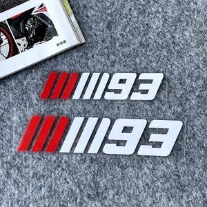 Nr. 93 Motorradzubehör Vinylklebes Motocross Moto Moto Reflexionshelmabziehbilder für KTM Z900 Honda CB650R PCX 10 Hauptverkauf PCX -Aufkleber - №7