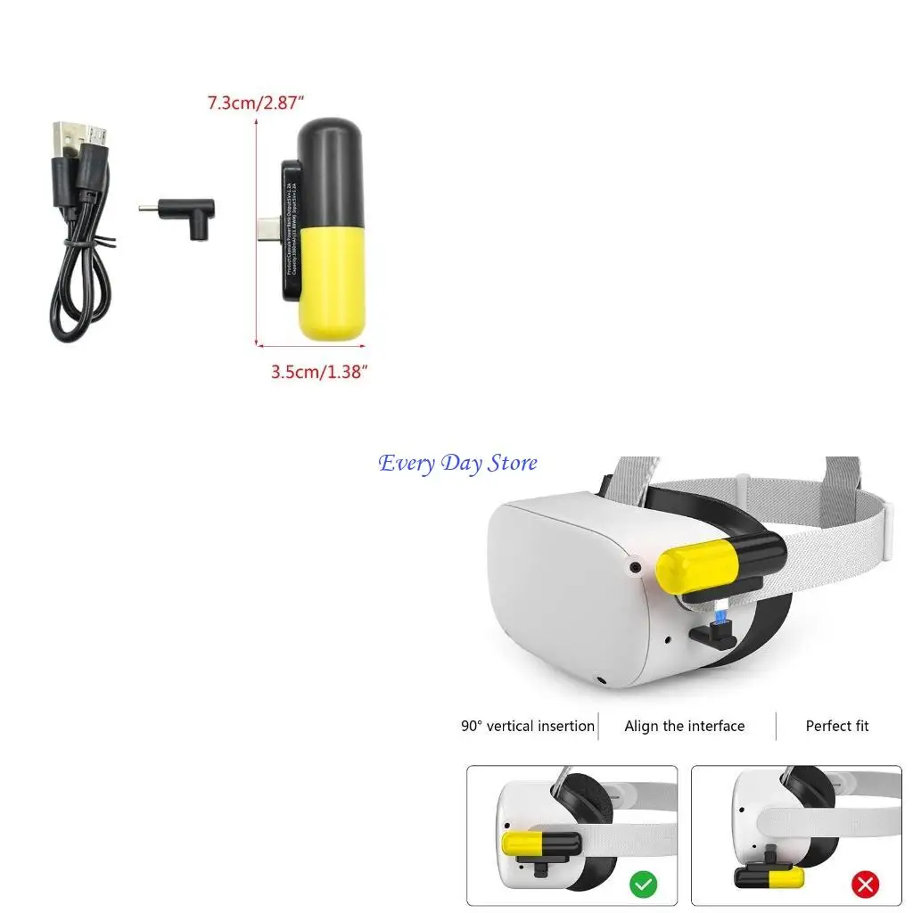 Enjoy Word More Freely Capsule Power Banks for Oculus Quest