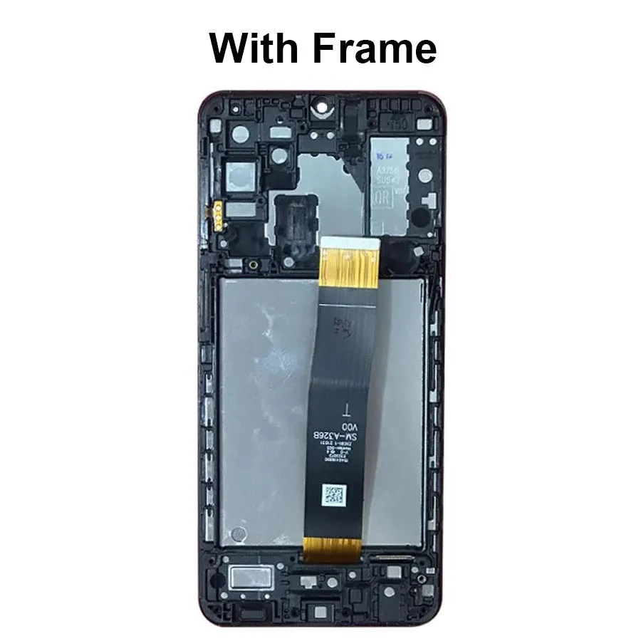 6.5“For Samsung Galaxy A32 5G LCD Display with frame Touch Sensor Digiziter Assembly For Samsung A32 5G A326B Screen Replacement