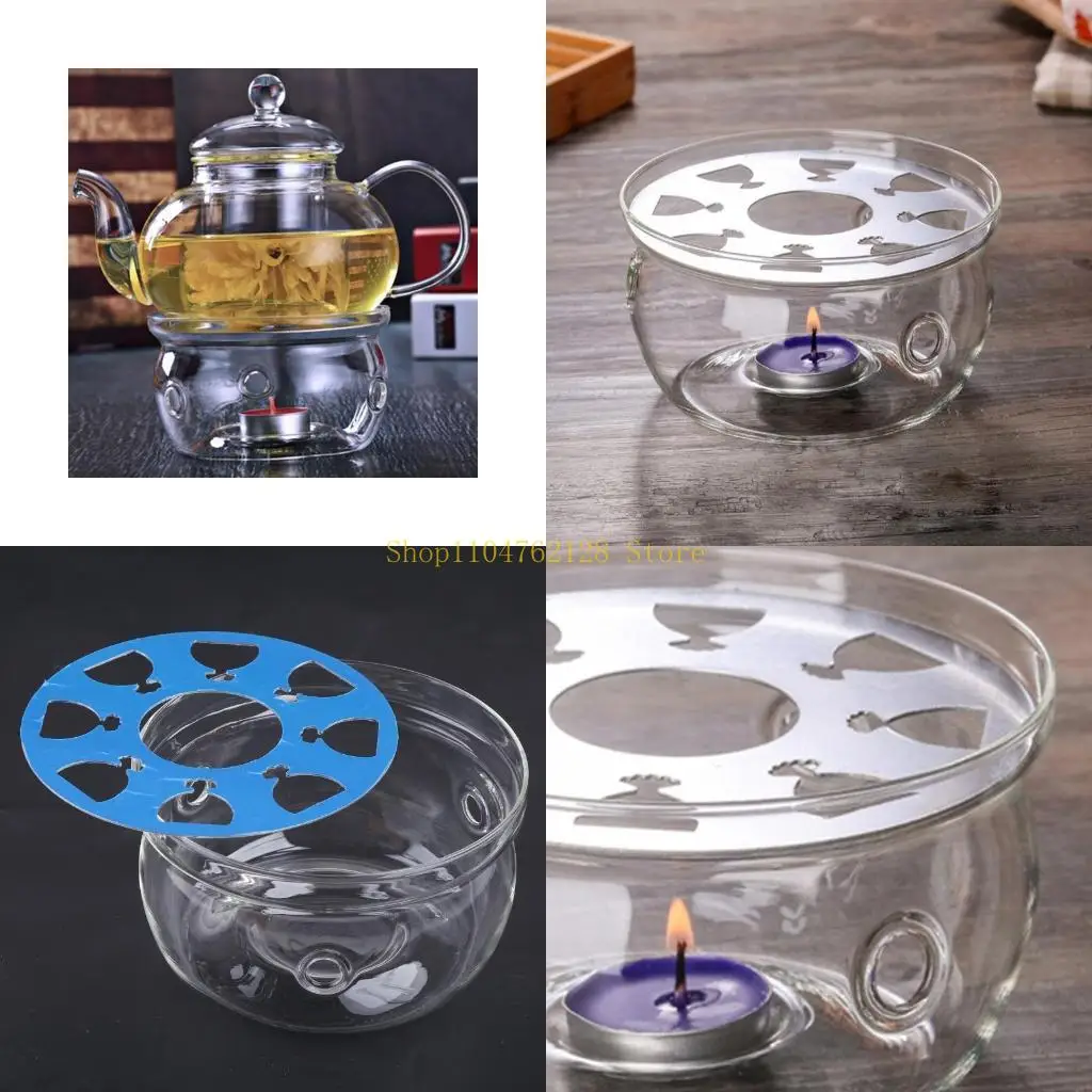 

Стеклянный подогреватель для чайника Ретро стеклянный подогреватель для чая Умный подставка-держатель Чайная плита-подогрелка для дома лучшая распродажа
