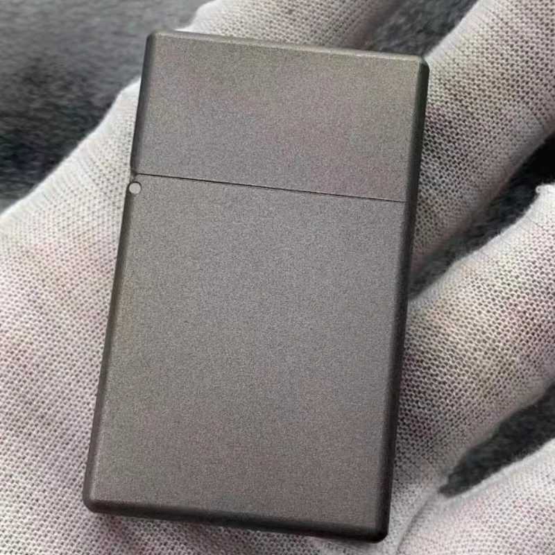 Zorro-Narrow Small Square Box with Large Hinge, Thick Shell, Windproof Portable Tool Lighter, Good Gift for Men, With box