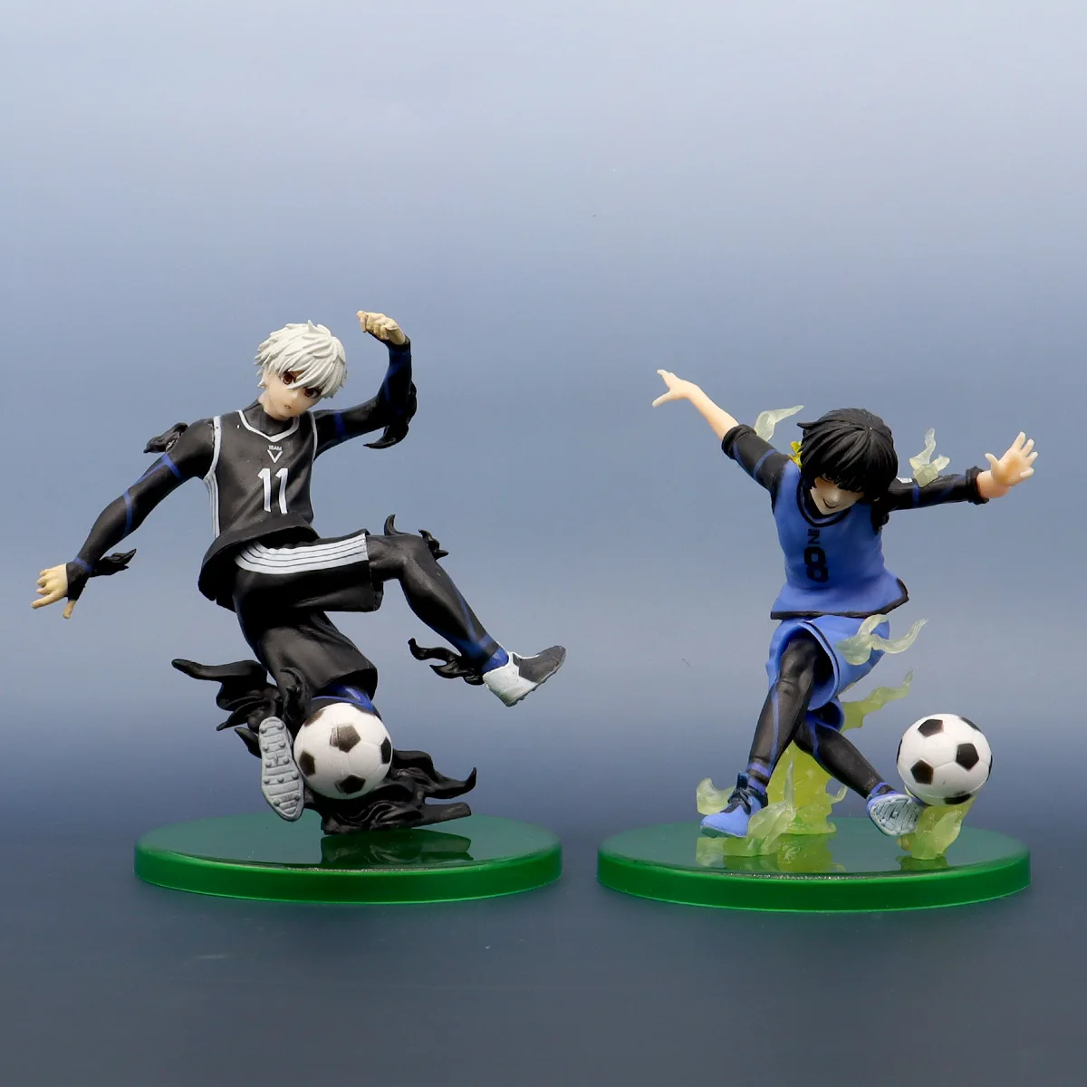 15 cm exquisites blaues Schloss: Episode Nagi Anime-Statuenmodell. PVC-Material. Desktop-Dekoration. Sammlung handgefertigtes Modell. Spielzeuggeschenke