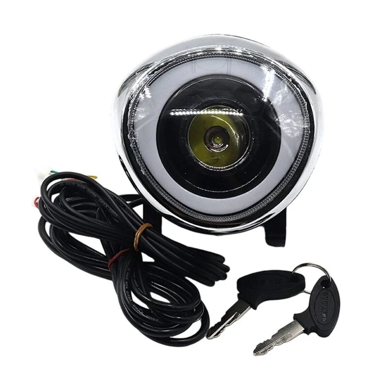 AA67-Electric Scooter Meter Headlight With Battery Display Bluetooth Functionality For Citycoco Models