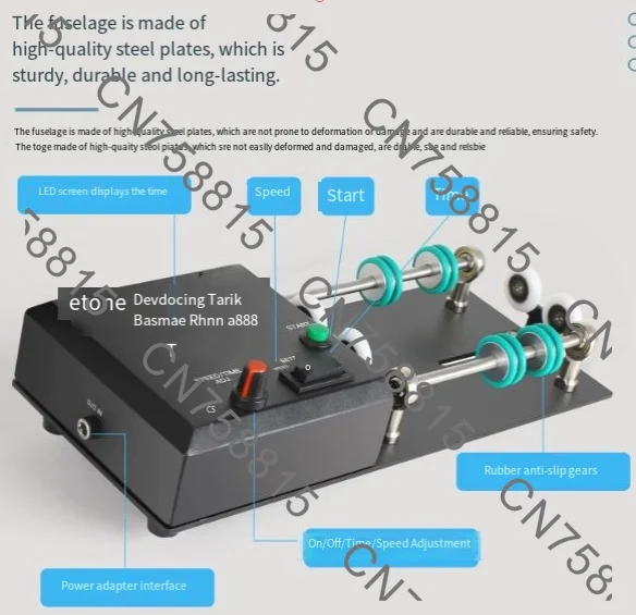 Automatic Rotation Base Darkroom Film Developing Electric Timing Auto Roller Rack，For Jobo 1500 2500 Series AP Tank