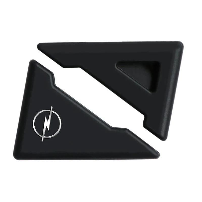 2 قطعة باب السيارة الزاوية سيليكون واقية المضادة للتصادم غطاء لأوبل أسترا H G J إنسيجنيا موكا زافيرا كورسا فيكترا C D