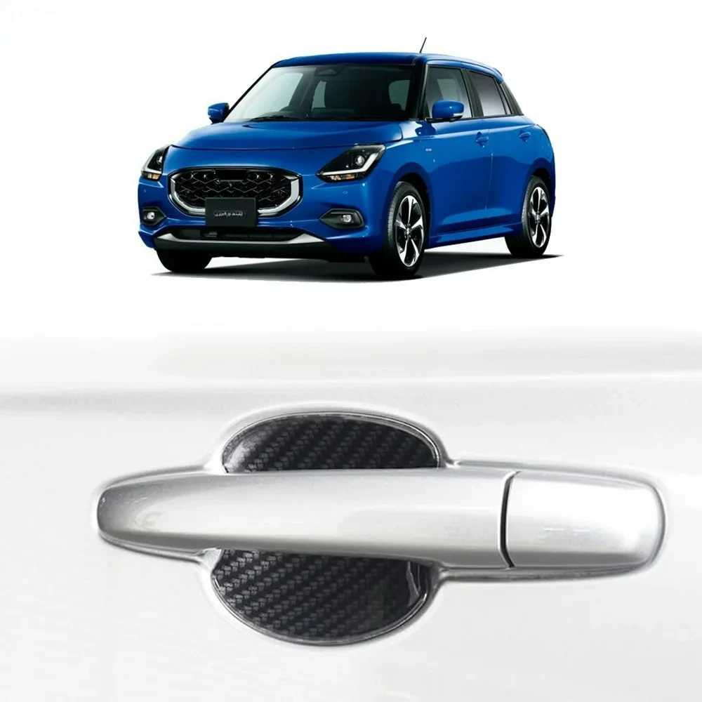 

For Suzuki SWIFT ZC/ZD Series 2024 2024 Chrome ABS Exterior Door Handle Cup Bowl Cover Trim Protector