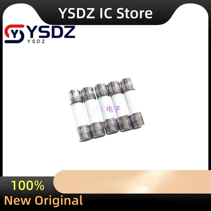 10pcs T5AH250V, 5*20mm Ceramic Body Time-Lag Cartridge Fuse for LCD-TV etc NEW