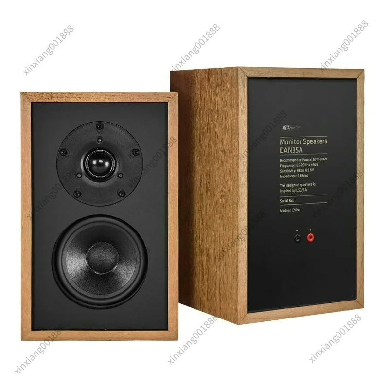 For MS3/5A LS35A Passive Monitor Speaker BBC Standard High Fidelity HiFi Audiophile Bookshelf Desktop Audio Speaker