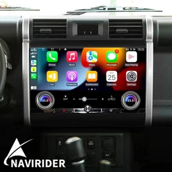 13,3-calowy ekran dotykowy Android 13 dla Toyota FJ Cruiser 2007-2012 Radio samochodowe Multimedialny odtwarzacz wideo GPS Carplay Nawigacja Stereo