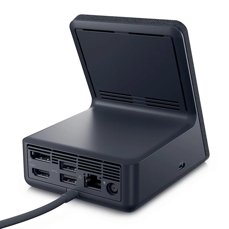 Doca de carregamento duplo para Dell, Docking Station, desktop, telefone móvel, carregamento sem fio, HD22Q