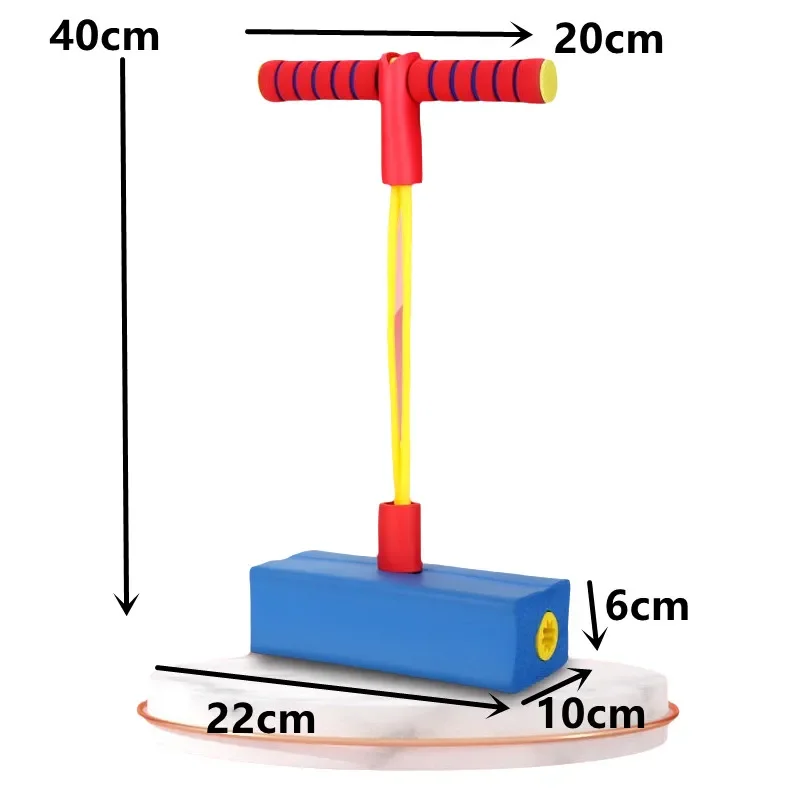 Juguete de equilibrio de tienda de cultivo para niños, salto de rana, deportes al aire libre, equipo de ejercicio, sonido de rebote de Fitness para niños, juguetes educativos