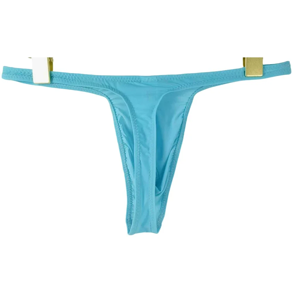 

2XL Black Men Briefs Comfortable Fit Lightweight Fabric Solid Color Style Ultra-thin Fitting Breathable Underpants